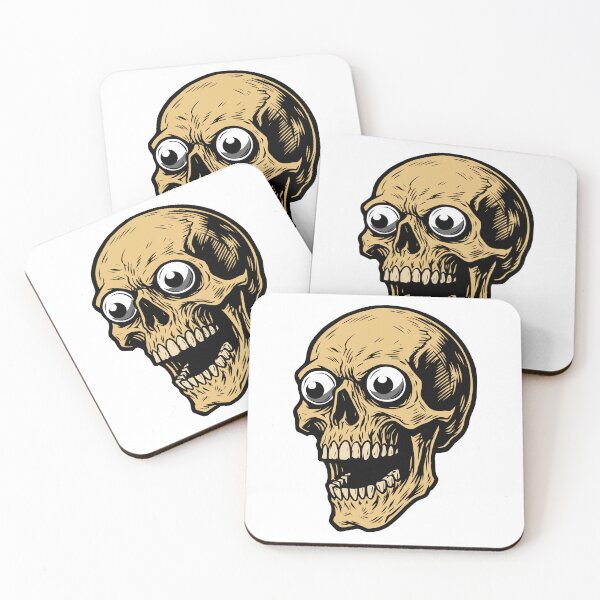 Item preview, Googly Eyed Skull designed and sold by sirglennbo.