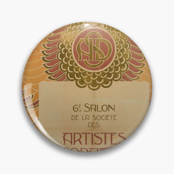 Item preview, Art Nouveau Poster | 6e Salon de la Société des Artistes Décorateurs | 1911 Paris Exhibition | Th Lambert Design designed and sold by artofuniverse.