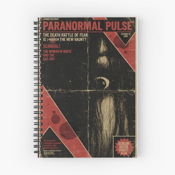 Item preview, Paranormal Pulse: Retro 2000s J-Horror Ghost Magazine Cover Aesthetic designed and sold by vaerk.