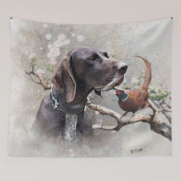 Item preview, GSP Hunting Art – Precision, Passion, and Pheasants designed and sold by TammyHunterArt.