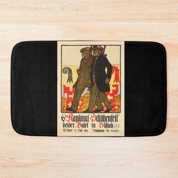 Item preview, Vintage Swiss Poster | Art Nouveau Style | Cantonal Shooting Festival 1914 | Emil Cardinaux Artwork & Swiss Unity designed and sold by artofuniverse.