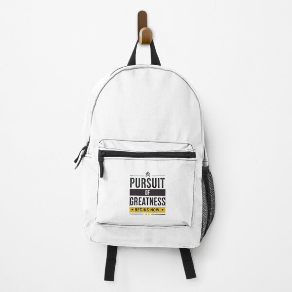 Item preview, Pursuit of Greatness Begins Now – Motivational Quote Design designed and sold by Kavya Art.