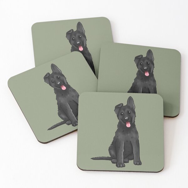 Item preview, Black German Shepard Puppy designed and sold by Natalie Gibbs.
