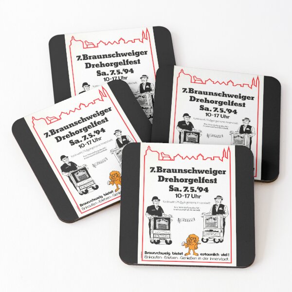 Item preview, 7 Braunschweiger Drehorgelfest Poster | Organ Festival Art Print | Vintage Music Poster | Braunschweig Skyline & Lion Design designed and sold by artofuniverse.