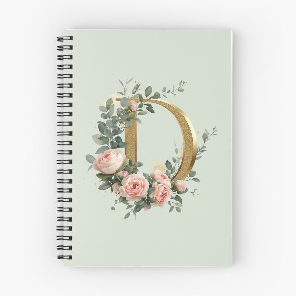 Item preview, Floral Gold Letter D Monogram – Coquette Christian Wall Art, Elegant Blush Rose Initial Print, Faith-Inspired Feminine Gift designed and sold by AmenAlways.