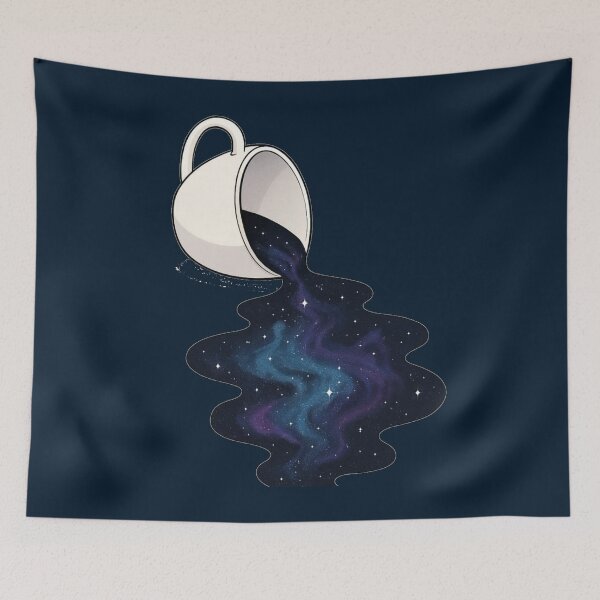 Item preview, Cosmic Coffee Spill T-Shirt – Aesthetic Galaxy Art Tee designed and sold by KDesignCrafts.