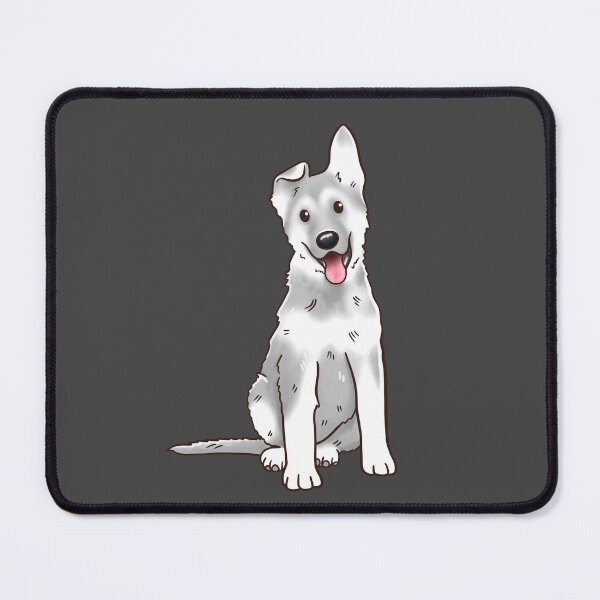 Item preview, Light White German Shepard designed and sold by Natalie Gibbs.