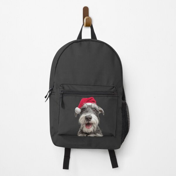 Item preview, Cute Cesky Terrier Christmas Art — Czech Terrier Wearing Santa Hat designed and sold by LazyOwlStore.