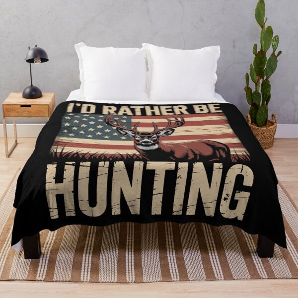 Item preview, I'D Rather Be Hunting designed and sold by JonGogue.