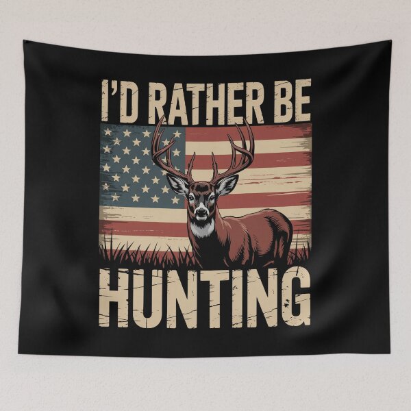 Item preview, I'D Rather Be Hunting designed and sold by JonGogue.