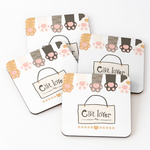 Item preview, Cat Lover Paw Print – Cute Minimal Cat Design designed and sold by Craftystay.
