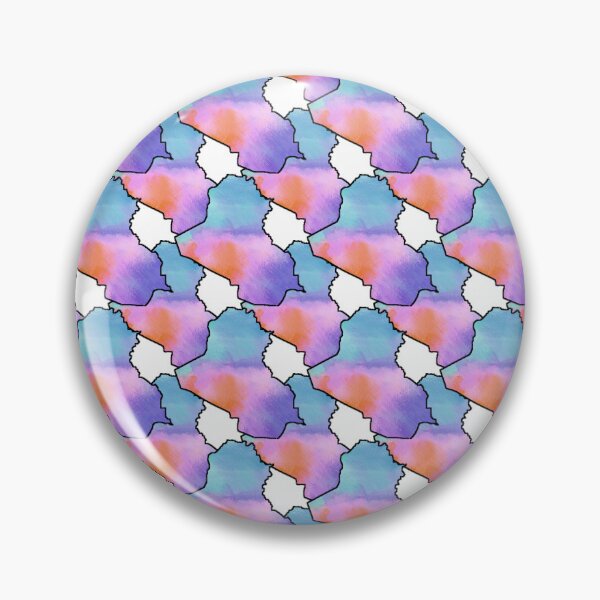 Item preview, Watercolor Pattern Iraq designed and sold by TheIconSmith.
