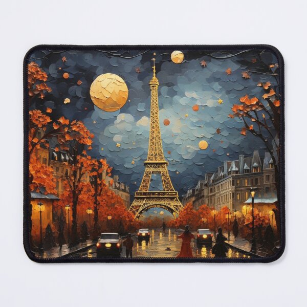 Item preview, Paris At Night Illustration designed and sold by CharlieDesings.