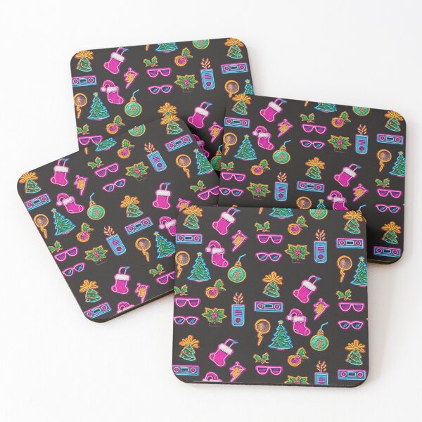 Item preview, Neon Retro Christmas Vibes designed and sold by PlengPoomofArts.