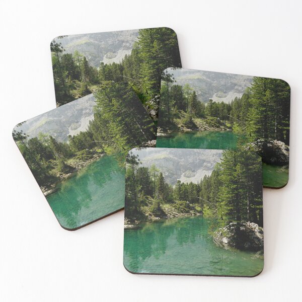 Item preview, Mountain lake in the Swiss Alps designed and sold by nikawanders.