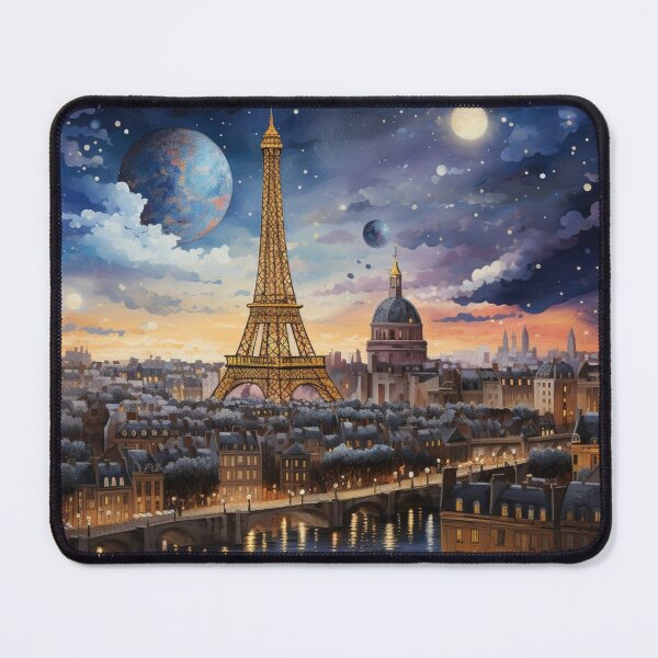 Item preview, Paris At Night Illustration designed and sold by CharlieDesings.