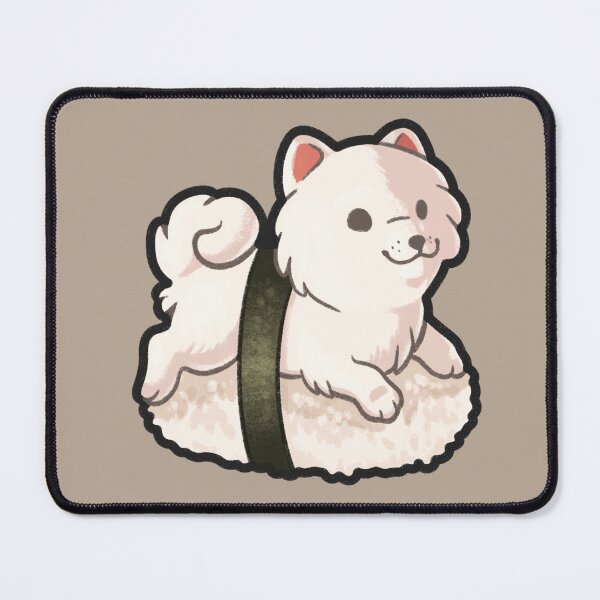Item preview, Salmon Samoyed designed and sold by Handbreadth Designs.