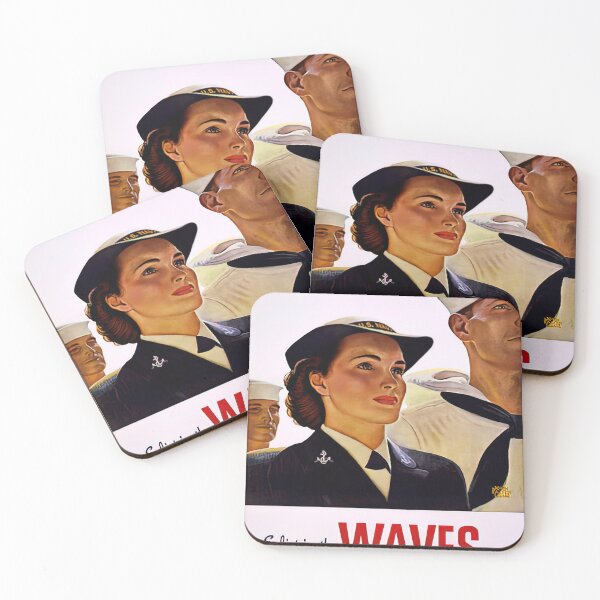 Item preview,  vintage poster enlist in the waves   designed and sold by allezwagandi.