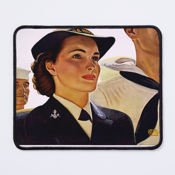 Item preview,  vintage poster enlist in the waves   designed and sold by allezwagandi.