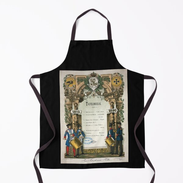 Item preview, Antique Tafelmusik Poster | 19th Century Art Print | Historical Military & Music Themed | Ornate Lithograph | Vintage Decor designed and sold by artofuniverse.