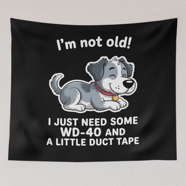 Item preview, I'M Not Old I Just Need Some Wd 40 And A Little Duct Tape designed and sold by JonGogue.
