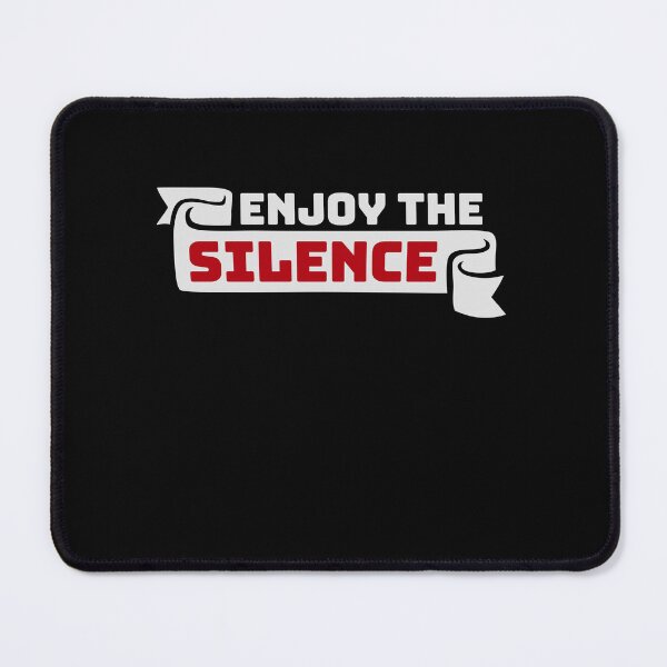 Item preview, Enjoy The Silence Quote Peace Quiet Introvert Peace designed and sold by shirt-o-mat.