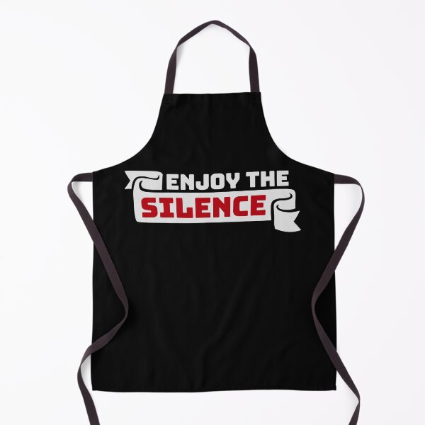 Item preview, Enjoy The Silence Quote Peace Quiet Introvert Peace designed and sold by shirt-o-mat.