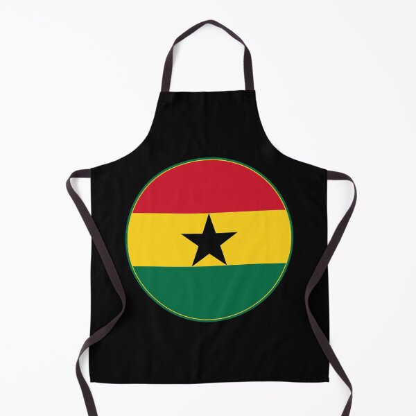 Artikelvorschau, Rundes Design der Ghana-Flagge entworfen und verkauft von NTGUILTY.