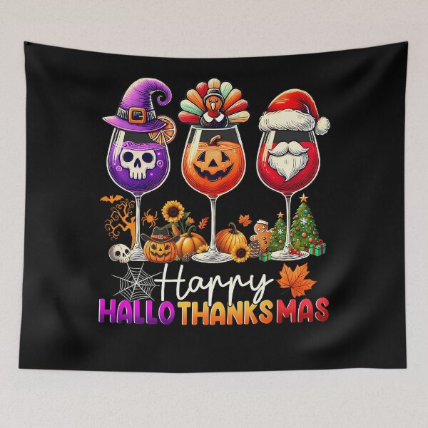 Item preview, Merry Tree Christmas Hallothanksmas 2025 Vintage Happy designed and sold by JamieFmorriSS.