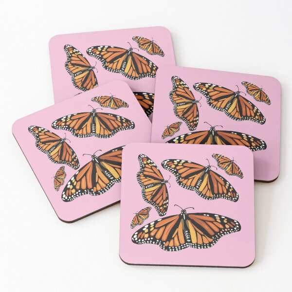 Item preview, M is for Monarch Butterfly, Monarch Butterfly | Insect Lover & Nature Art Design designed and sold by PrettylittlepastelUk.