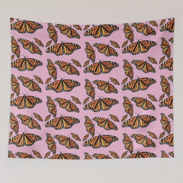 Item preview, M is for Monarch Butterfly, Monarch Butterfly | Insect Lover & Nature Art Design designed and sold by PrettylittlepastelUk.