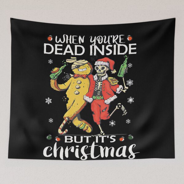Item preview, When Dead Inside Are But Retro Christmas Funny Vintgae Its Classic You designed and sold by TMcConnellK.