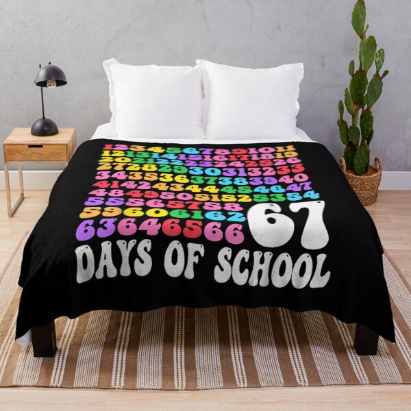 Item preview, Bright Colorful Numbers Marking Sixty Seven Days of School Countdown designed and sold by DogoMalulu.