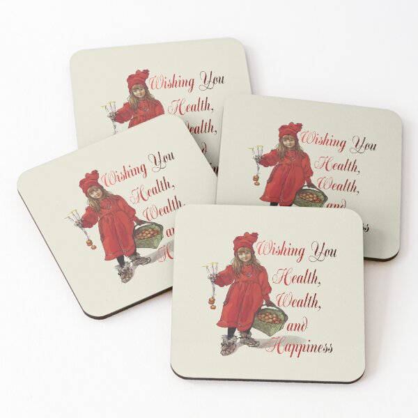 Item preview, Iduna Wishing You Health Wealth And Happiness designed and sold by taiche.