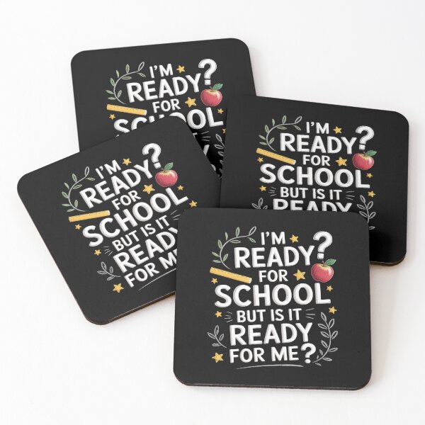 Item preview, I'M Ready For School But Is It Ready For Me Back To School designed and sold by JonGogue.