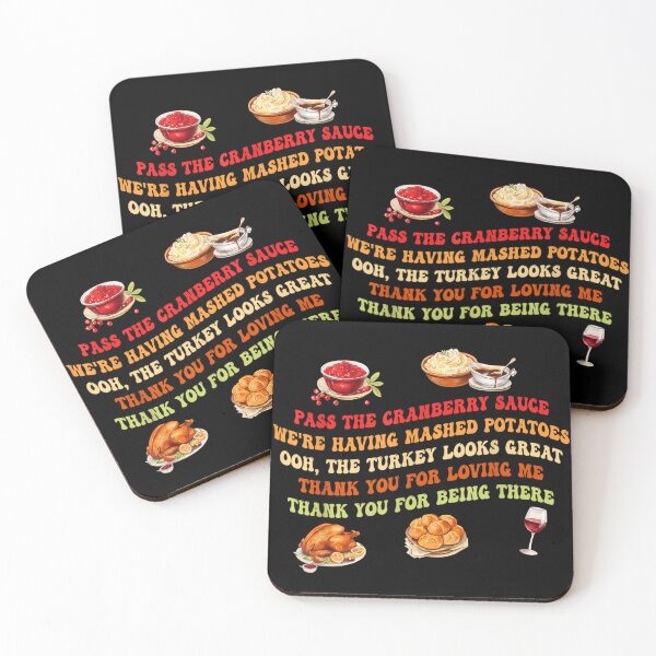 Item preview, Grateful Thanksgiving Dinner Celebration Pass the Food T-shirt Design designed and sold by DogoMalulu.