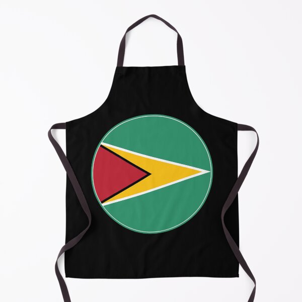 Item preview, Guyana Flag Round Design designed and sold by NTGUILTY.