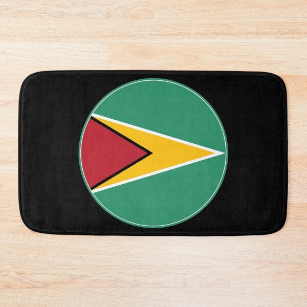 Item preview, Guyana Flag Round Design designed and sold by NTGUILTY.