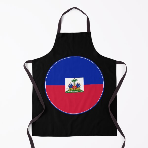 Artikelvorschau, Rundes Design der Haiti-Flagge entworfen und verkauft von NTGUILTY.