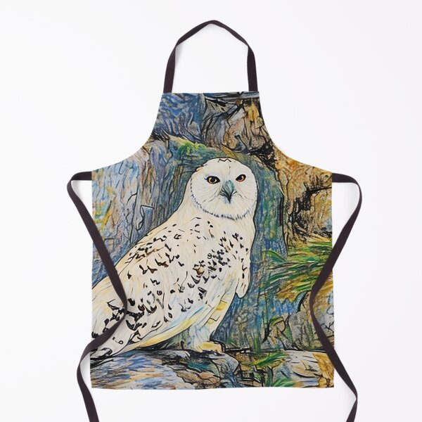 Item preview, White Owl in Rocks -Sketch designed and sold by tomorrowsart.