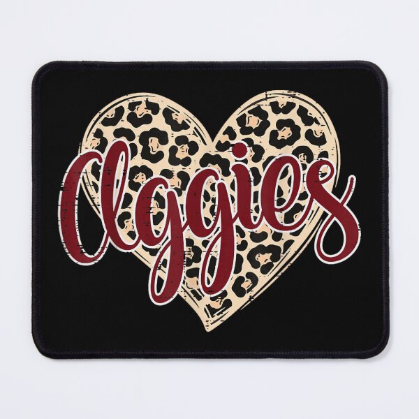 Item preview, Stylish Leopard Print Heart with Cloggies Script Lettering T-shirt designed and sold by DogoMalulu.