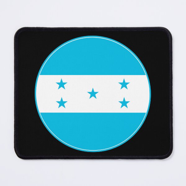 Item preview, Honduras Flag Round Design designed and sold by NTGUILTY.