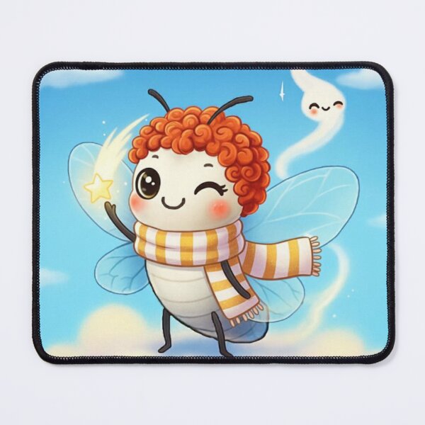 Item preview, Gum Magical Bug Red Curls designed and sold by Ecosetereos.
