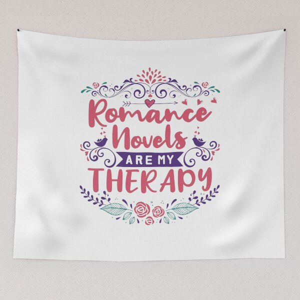Item preview, Romance Novels Are My Therapy designed and sold by jaygo.