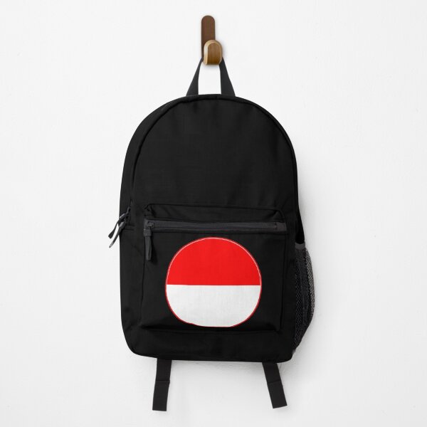 Item preview, Indonesia Flag Round Design designed and sold by NTGUILTY.