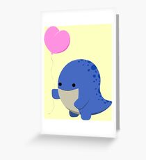 Guild Wars 2- Blue Quaggan Greeting Card
