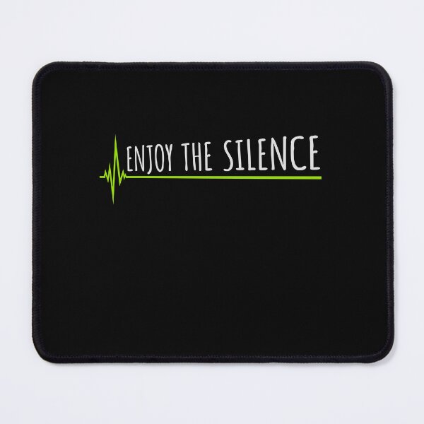 Item preview, Enjoy The Silence Quote Peace Quiet Introvert Peace designed and sold by shirt-o-mat.