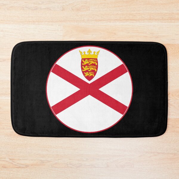 Item preview, Jersey Flag Round Design designed and sold by NTGUILTY.