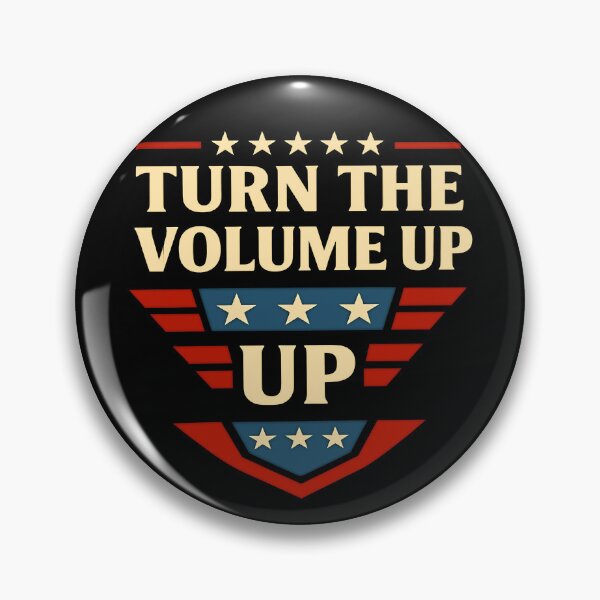 Item preview, Turn The Volume Up  designed and sold by gear-posters.