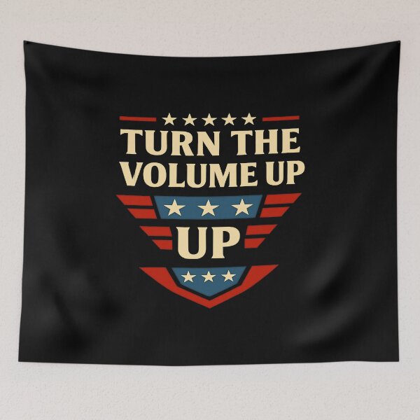 Item preview, Turn The Volume Up  designed and sold by gear-posters.
